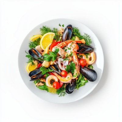 Фирменное блюдо Морской гриль прованс - купить в Ключевском